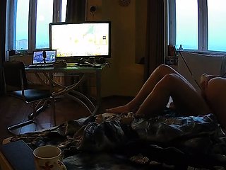 Amateur couple hidden cam