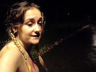 Sexy amateur mature blonde gives a great handjob at cum
