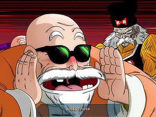 Kame Paradise Multiversex 3 - Roshi Playing With Android 21's Huge Tits