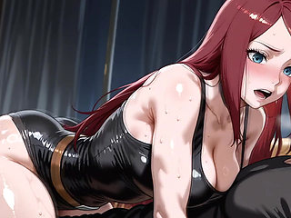 Yujiro (Baki) x Kushina (Naruto)