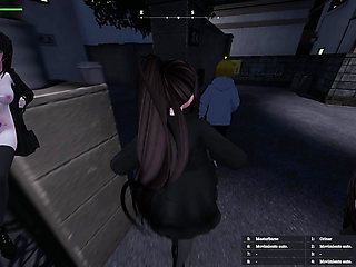 +18 naked waifu in an adventure -Secret flasher