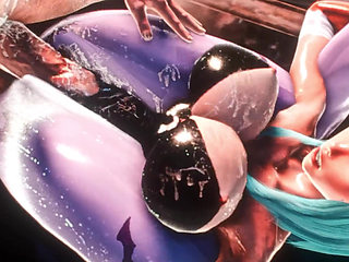 Morrigan Aensland in the Electron Temple (part 3)