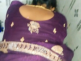 Indian Hot Bhabhi Blowjob and Doggy Style with Old Man - Desi Amateur Couple