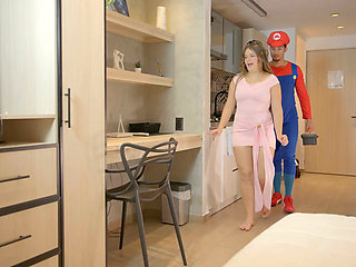 Plumber Mario Bross Fixes Ema Ribeiro's Pipe