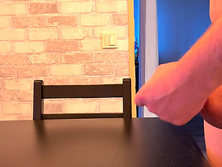 Huge cumshot in hand and some cumplay