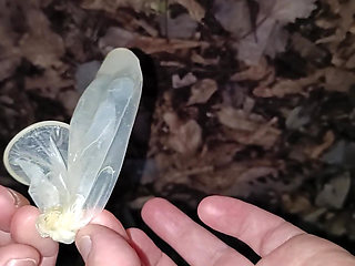 Eating Cum From Used Condom I Found