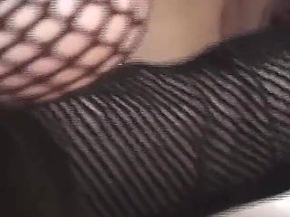Sluty Asian Scene-4_sexy Japanese Brunette in Latex Lingerie Getting Her Hairy Pussy Fucked