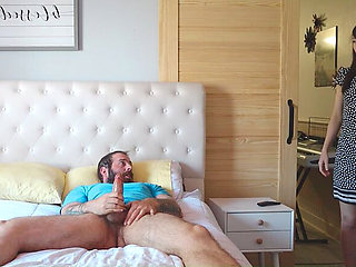 Stepmom Caught Stepson Masturbating Omg
