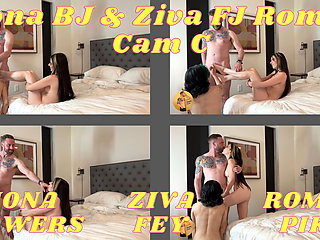 Mona BJ Ziva FJ Roman Cam C 4K