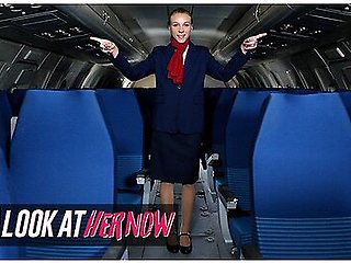 Sexy Air Stewardess Angel Emily, Been Anal Dominated By A Male Stud