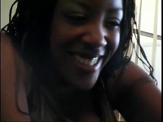 Big ass ebony sluts are hardcore fucked with a long white cock on the couch