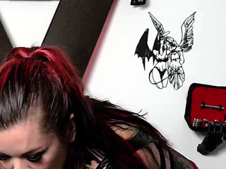 Horny Chubby Petgirl Humps Her Mistress's Leg Til She Cums