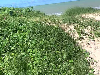 big dick on the beach