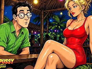 Jealous Wife Had Crazy Sex in the Jungle. Wife Publicly Sucks a Big Black Cock and Fucks