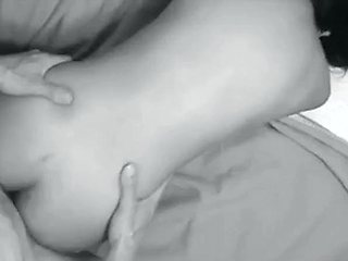 Filipina girl has doggy-style sex at home with her husband.