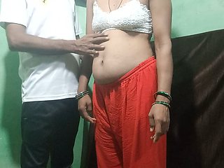 Desi Indian pregnant bhabhi ko Khade Khade choda