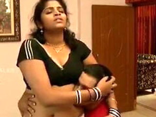 Mom&rsquo;s navel fucked by neighbour