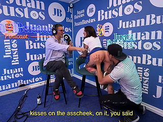 Blaze Rager Likes Hard Anal Sex with Huge Cock in Juan Bustos Podcast