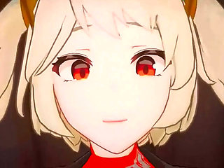 Zenless Zone Zero - Burnice White Riding a Dick - 3D Hentai Animations