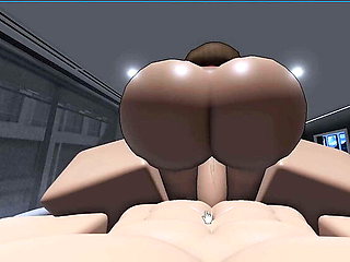 Blonde Babe Craves Big Cock and Gets It in Roblox
