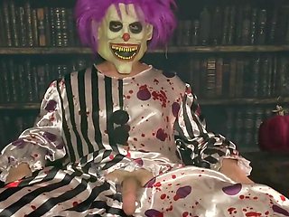 Crazy Clown Couple Cosplay: Cock Sucking and Quick Fucking  Fornicationfreeway