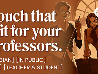 ASMR Audio Porn: Two Femdom Professors Make You Finger Your Pussy - Lesbian JOI & Degradation - Erotic Audio Roleplay for Women