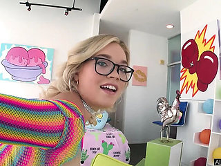 Bella and Katie's Juicy Anal 3some with Big Dick POV