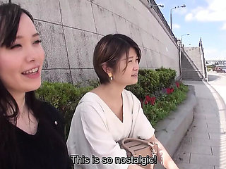 Real Japanese Lesbian Friends Confess Their Love Outdoors - Amateur JAV HD