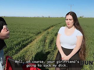 Man Pounds Girlfriends Big Tits Hardcore: Spooning, Doggy Style and Sloppy Blowjob Action