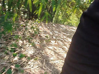 Panjabi Desi boy forest outdoor handjob