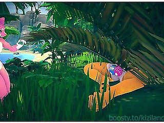 Femboy Kitty Is Looking For Other Kind Of Easter Eggs - Vrchat Furry Erp
