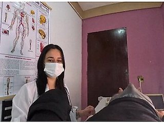 Unexpected Erection In Front Of The Nurse
