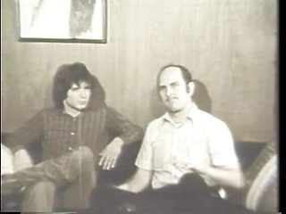 Rick Lutze's Vintage Black & White Interracial Scene With A Blonde Tiny-Tits Babe