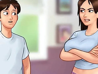 Summertime Saga Ep. 39 - Stepmom & Stepson Get Naughty in the House