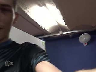 The Blond Twink James Silver Used Raw by Josh Mezza