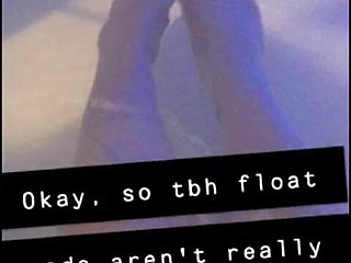 Redhead's Water Masturbation (hydrobation) at the Float Pod
