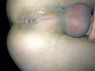 Throbbing Perineum and Asshole Contractions Close up While Cumshot