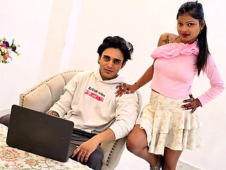 Desi Boyfriend Fucks Girlfriend Pratibha Hardcore - Big Boobs Licking Kissing Indian Sex