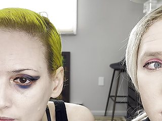 Drag Queen and Woman Makeover Transformation  - Cleavage and Eyeliner