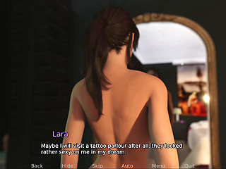 Croft adventure #1 - Lara can't stop thinking about the lesbian