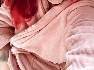 Fresh Out of the Shower, Still Steaming Hot, and Wrapped Only in My Bathrobe...