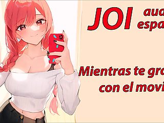 Spanish JOI, masturbate with your Smartphone