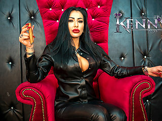 Mistress Kennya - SPH Verbal Humiliation Power Exchange Cigar Smoking Cuckolding - Professional Domme in Charge