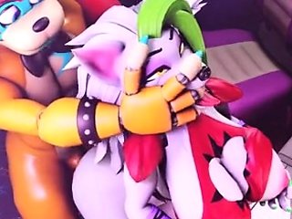 Roxxane Wolf Animation NSFW Remaster fnaf