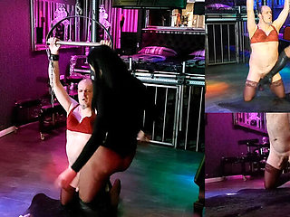 Mistress Luciana Punishes My Balls With Electric Shocks and Brutal Kicks