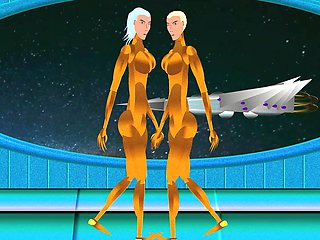 Erotobots Sex Exchange a Friendly Space Trade Between Colleagues the Gold Diggers