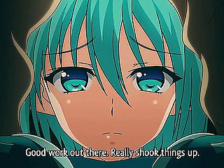 Blue Haired Warrior Beauty Fucks the Hero