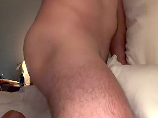 Thrusting into his pillow until he shakes and cums