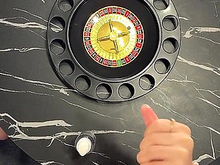 Cum Challenge Threesome CFNM for Christmas and Fun with Balls Playing and Accidental Ruined Orgasm