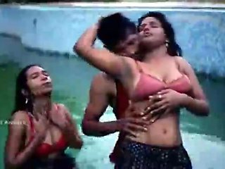 Fun in swimming pool